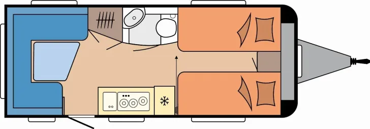 Fahrzeugbild Hobby De Luxe 495 UL - stark reduziert #2