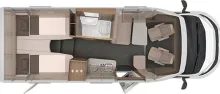 Grundriss Tag Knaus Van TI VW VANSATION 640 MEG 2026