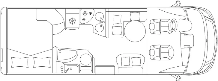 Grundriss Tag Laika Ecovip H 3110