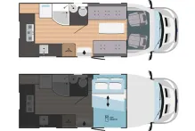 Grundriss Tag Rimor Sailer 56 Plus Automatik/Solar/Kamera/4.100kg