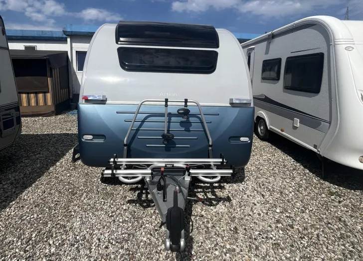 Fahrzeugbild Adria Action 361 LH Fahrradträger - super Zustand! #3