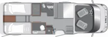 Grundriss Tag LMC Tourer T 730 G