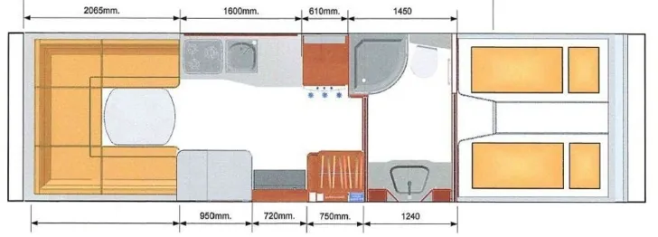 Fahrzeugbild Phoenix Alkoven 8400 BMRSLX -Rundsitzgruppe/Einzelbetten #2