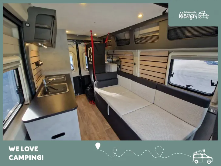 Fahrzeugbild Crosscamp Camper Vans CV FLEX 541 Biker & Surfer aufgepasst,... #13