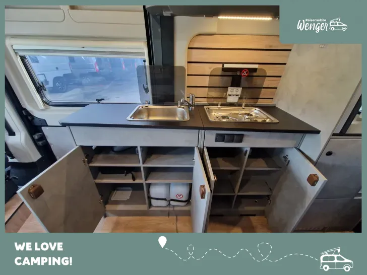 Fahrzeugbild Crosscamp Camper Vans CV FLEX 541 Biker & Surfer aufgepasst,... #16