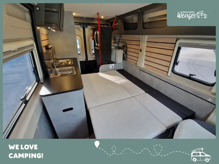 Fahrzeugbild Crosscamp Camper Vans CV FLEX 541 Biker & Surfer aufgepasst,... #19