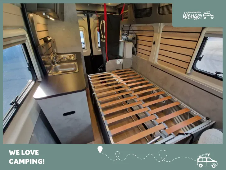 Fahrzeugbild Crosscamp Camper Vans CV FLEX 541 Biker & Surfer aufgepasst,... #21