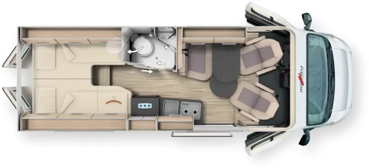 Fahrzeugbild Malibu Diversity 640 LE K #5