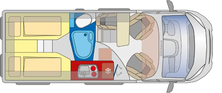 Grundriss Tag Pössl Summit SHINE 600 LR