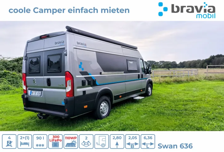Fahrzeugbild Bravia Mobil Swan 636 AQUA BEACH #4