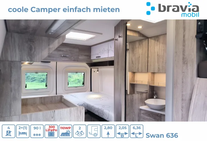 Fahrzeugbild Bravia Mobil Swan 636 AQUA BEACH #7
