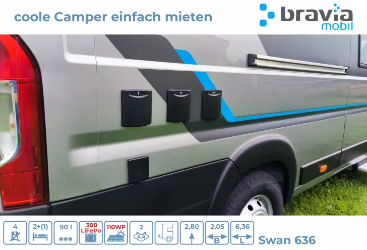 Fahrzeugbild Bravia Mobil Swan 636 AQUA BEACH #9