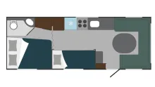 Grundriss Tag Polar 650 FDC Blueline *Modell 2026*