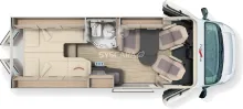 Grundriss Tag Malibu Van compact 600 LE 140 PS 6 Gang *12.000? Rabatt*