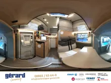 360° Innenansicht Knaus Tourer CUV 500 MQ CUVISION Super Aktionspreis