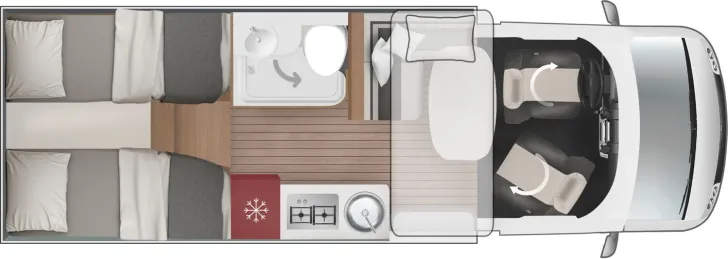 Grundriss Tag Roller Team Kronos Fit 281 TL *ATM*32"*ACC*Winter Paket*LITHIUM