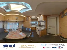 360° Innenansicht Weinsberg CaraOne 420 QD Aktionspreis