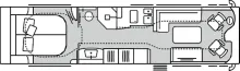 Grundriss Tag Morelo Grand Empire 105 GB MB Actros 1846L- LP728.310,-