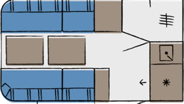 Grundriss Tag Hobby Beachy 360