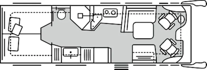 Fahrzeugbild Morelo Loft Premium 83 L 4xSolar Hubstütze #5