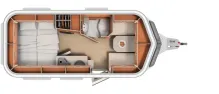 Grundriss Tag Hymer Eriba Touring Troll 530 Legend - Autark-Paket, Mover uvm. -