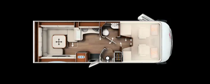 Grundriss Tag Carthago liner-for-two I 53