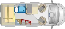 Grundriss Tag Pössl 2Win Plus Fiat 140 PS ** 12.000   Rabatt **
