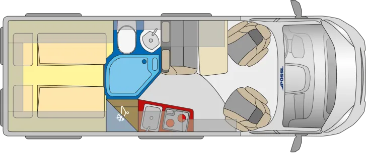 Grundriss Tag Pössl D-Line Roadcruiser REVOLUTION