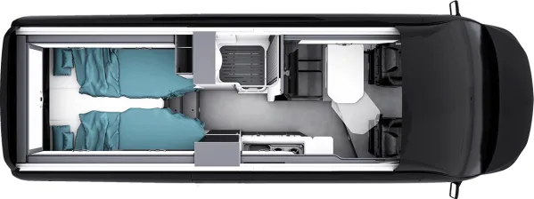 Tagesgrundriss Yucon 63 G Tagesgrundriss Yucon 63 G