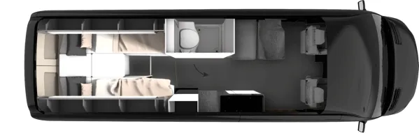 Tagesgrundriss Yucon 7.0 GD 4x4 K-Peak