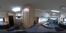 360° Innenansicht Sunlight A 70 Markise, Navi+Kamera