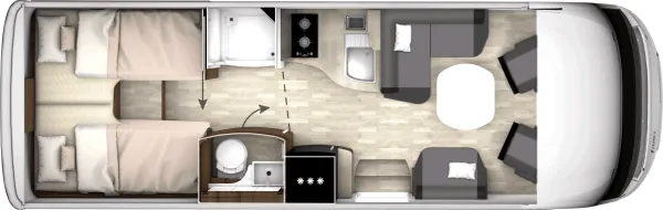 Tagesgrundriss Frankia Platin I 7400 GD Pure