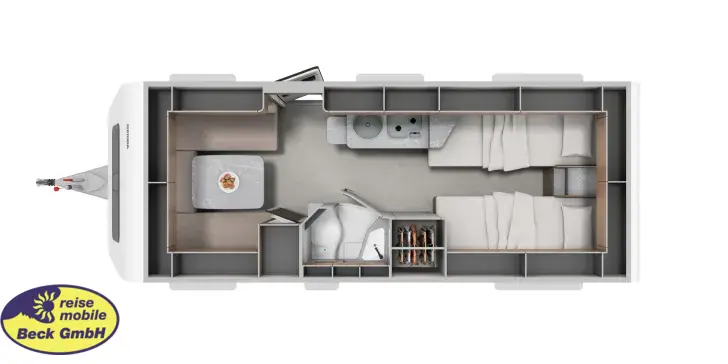 Grundriss Tag Hymer Eriba Novaline 495 Modellneuheit 2026