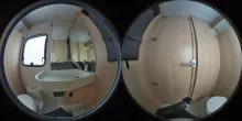360° Innenansicht Adria Aviva 492 LU Einzelbetten | Autark-Vorbereitung