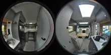 360° Innenansicht Hymer ML-T 580 17Zoll-Räder|ZV|4Pak.|Solar|320AhLithum