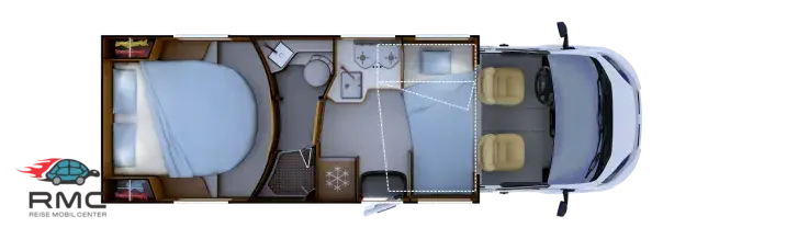 Grundriss Nacht Rapido 6F 696F