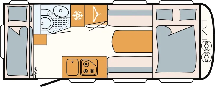 Fahrzeugbild Dethleffs c´joy 480 QLK Active Modell 2026 #14