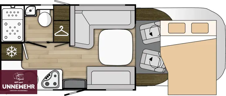 Grundriss Tag Benimar Tessoro T481
