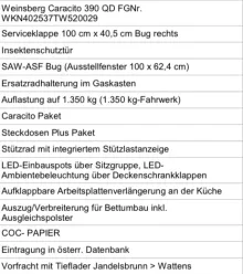 Fahrzeugbild Weinsberg CaraCito 390 QD #12
