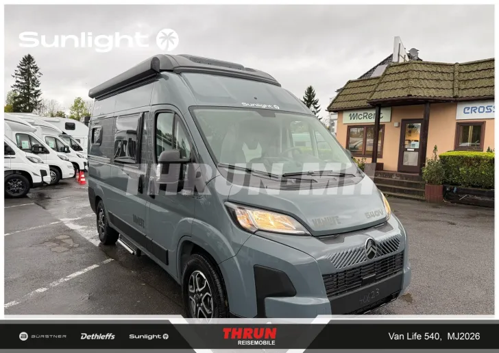 Fahrzeugbild Sunlight Camper Van CLIFF 540 Vanlife Citroen ready to roll? #34