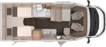 Grundriss Tag Knaus L!VE TI 650 MEG Platinum Selection Fiat 140 PS Automatik-4045