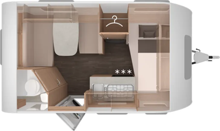 Grundriss Tag Knaus Sport 400 QD AKTIONSPREIS