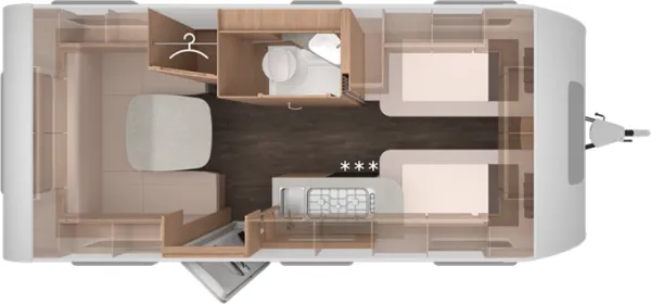 Tagesgrundriss Knaus Sport 500 EU