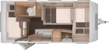 Grundriss Nacht Knaus Sport 500 QDK 1.800 kg, Ambiente-Beleuchtung