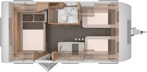 Nachtgrundriss Knaus Südwind 460 EU