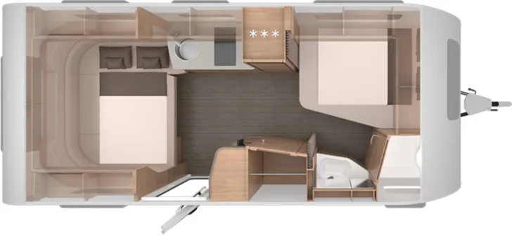 Grundriss Nacht Knaus Südwind 500 FU Black Selection | Gas-Paket | Modelljahr 2026