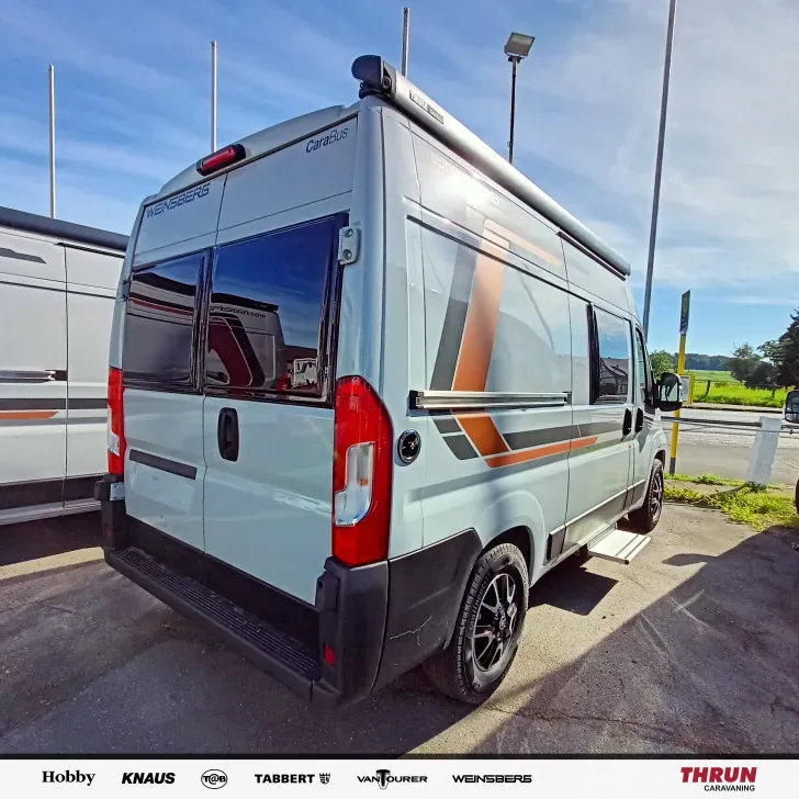Schräg Hinten Weinsberg CaraBus 540 MQ gebraucht wie neu