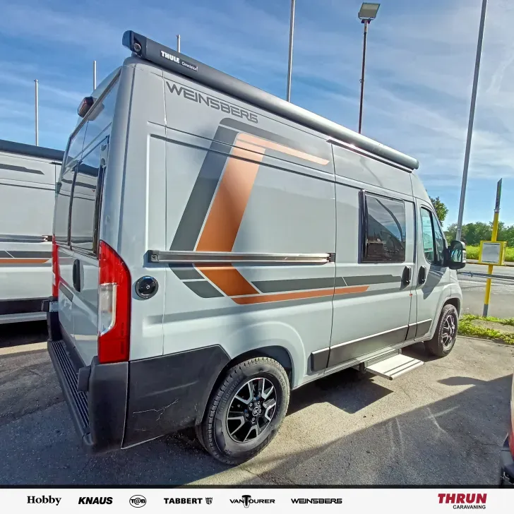 Seitlich Weinsberg CaraBus 540 MQ gebraucht wie neu