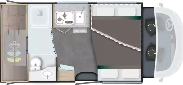 Nachtgrundriss Challenger Teilintegriert 250 Graphite Edition Nachtgrundriss Challenger Teilintegriert 250 Graphite Edition