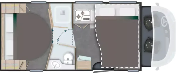 Nachtgrundriss Challenger Teilintegriert 328 Graphite Edition Nachtgrundriss Challenger Teilintegriert 328 Graphite Edition